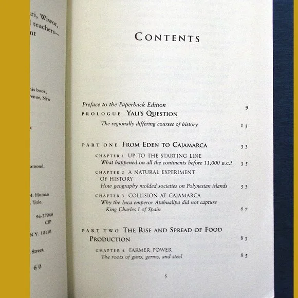 Book - Guns, Germs, and Steel: The Fates of Human Societies by Jared Diamond - Picture 2 of 10